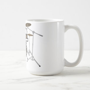 Mug Fûts : Kit de tambour blanc : modèle 3D :