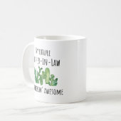 Mug Futur amusant Nouvelle Mère En Droit Idée Cadeau M (Devant gauche)