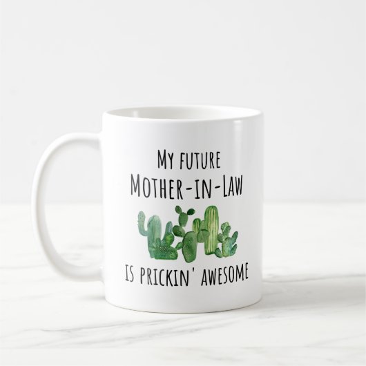Mug Futur amusant Nouvelle Mère En Droit Idée Cadeau M (Gauche)