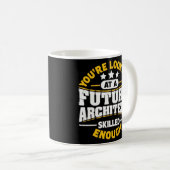 Mug Futur Architecte Costume Architecture Toddler Adul (Devant droit)