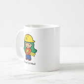 Mug Futur architecte - fille (Devant gauche)