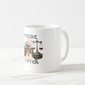 Mug Futur avocat (Devant droit)
