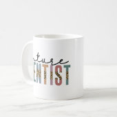 Mug Futur Dentiste Étudiant Dentaire En Formation (Devant gauche)