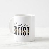 Mug Futur Dentiste Étudiant Dentaire En Formation (Devant gauche)