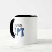 Mug Futur DPT - Drôle Doctor of Physical Therapy (Devant gauche)