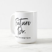 Mug Futur Dr. manuscrit (Devant gauche)