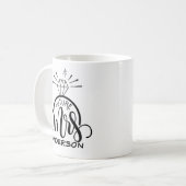 Mug Futur(e) Mme - Engagement personnalisé (Devant gauche)