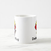 Mug Futur entrepreneur fille avec marteau et corde (Centre)