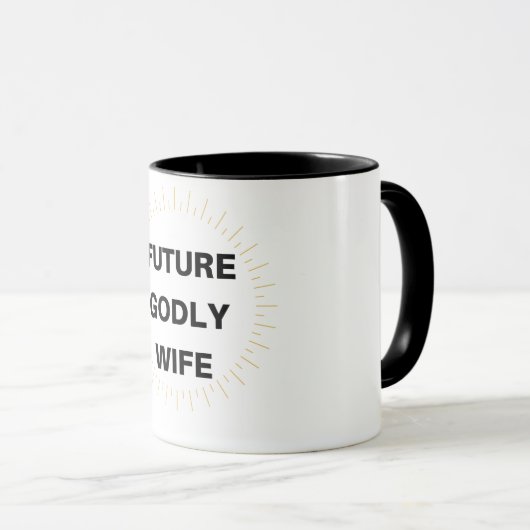 Mug Futur épouse divine (Devant droit)