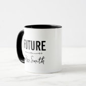 Mug Futur Fête de mariage nuptiale de Mme Bachelorette (Devant gauche)