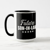 Mug Futur gendre pour mariage et fiançailles (Gauche)