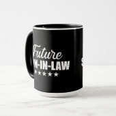 Mug Futur gendre pour mariage et fiançailles (Devant gauche)