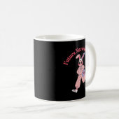 Mug Futur infirmier en service Lapin mignon (Devant droit)