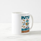 Mug Futur ingénieur en robotique (Devant droit)