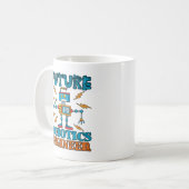 Mug Futur ingénieur en robotique (Devant gauche)