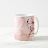 Mug Futur Madame Fête de Mariage Calligraphie (Devant droit)