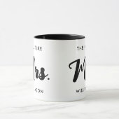 Mug Futur Mariage Madame Nom De Famille (Centre)