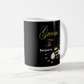 Mug Futur Marié Enterrement de Vie de Garçon Personnal (Devant droit)