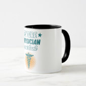 Mug Futur Médecin Assistant PA Étudiants Médicales Arg (Devant droit)