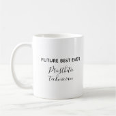 Mug Futur meilleur jamais prothétique typographie de t (Gauche)
