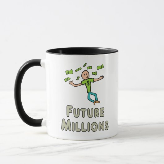 Mug Futur Millionnaire (Millions) (Gauche)