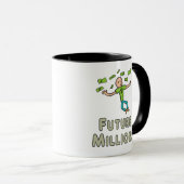 Mug Futur Millionnaire (Millions) (Devant droit)