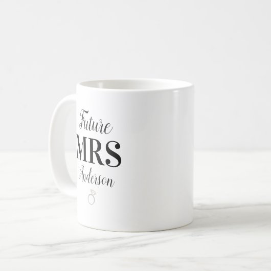 Mug Futur Mme Newly Engagé (Devant gauche)