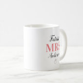 Mug Futur Mme Newly Engagé (Devant droit)