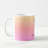 Mug Futur Mme Parties scintillant Mariée Café ou Tea C (Gauche)