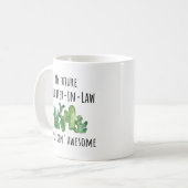Mug Futur nouvelle fille en droit (Devant gauche)
