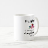 Mug Futur nouvelle fille en droit Idée cadeau (Devant droit)