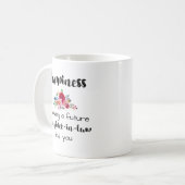 Mug Futur nouvelle fille en droit Idée cadeau (Devant gauche)