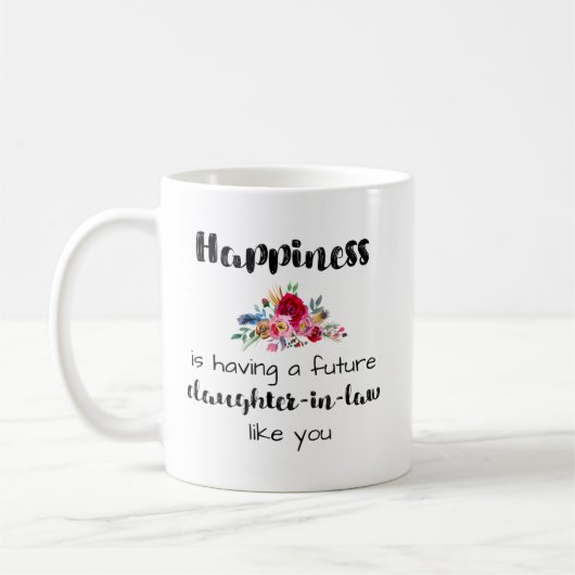 Mug Futur nouvelle fille en droit Idée cadeau (Gauche)