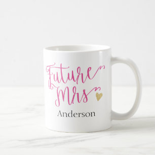 Mug Futur personnalisé Mme   Épouse à devenir