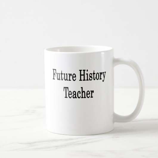 Mug Futur professeur d'histoire (Droite)