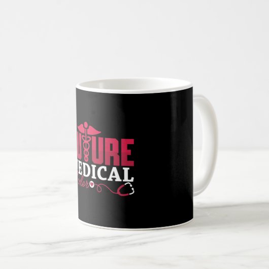 Mug Futur programmeur de codage ICD Coder Médicale Cad (Devant droit)