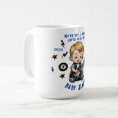 Mug Futur Rocker Rock N Roll Lotta Love Baby Boy (Devant gauche)