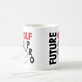 Mug Futur singe de chaussette de professionnel de golf (Centre)