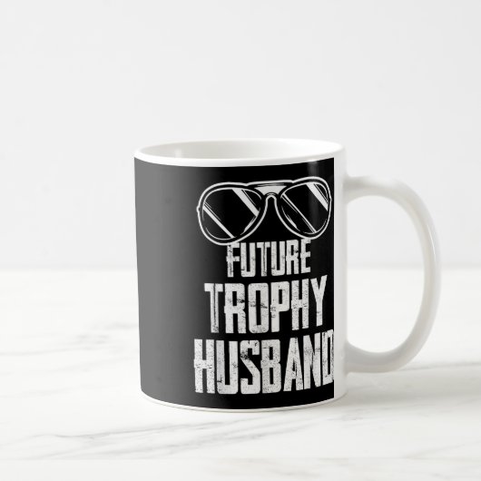 Mug Futur Trophée Fiancé Marié à Venir Mari Célibatair (Droite)