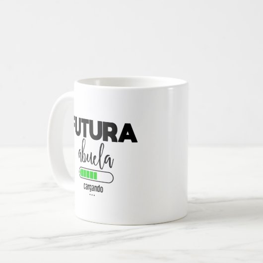 Mug Futura abuela cargando (Devant gauche)
