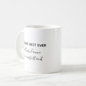 Mug Future Best Ever ambulancier assistant (Devant gauche)