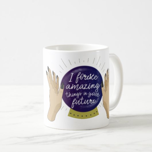 Mug Future boule de cristal magique extraordinaire (Devant droit)