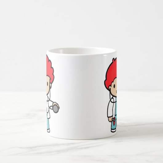Mug Future Doctor, cheveux rouges (Centre)