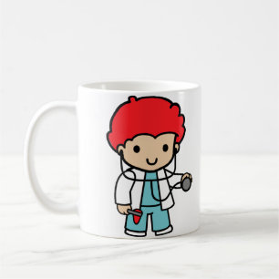 Mug Future Doctor, cheveux rouges