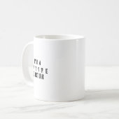Mug Future Doctor Grunge Typography Design (Devant gauche)
