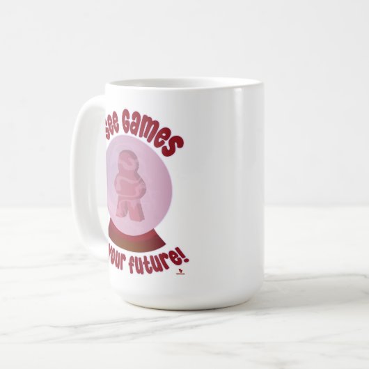 Mug Future Games Crystal Ball Hobby Predict This (Devant gauche)