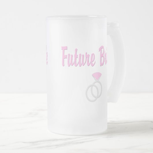 Mug future mariée (Devant droit)
