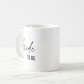 Mug Future Mariée, Fête de Mariage de Fiançailles de D (Devant gauche)