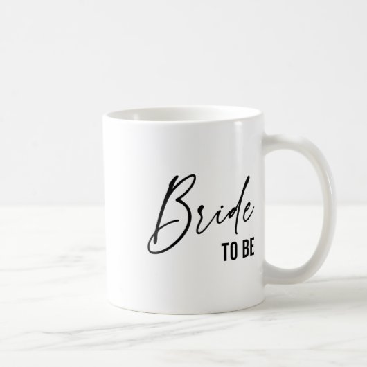 Mug Future Mariée, Fête de Mariage de Fiançailles de D (Droite)