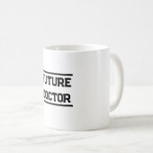 Mug Future Medical Title Minimal Text Design (Devant droit)